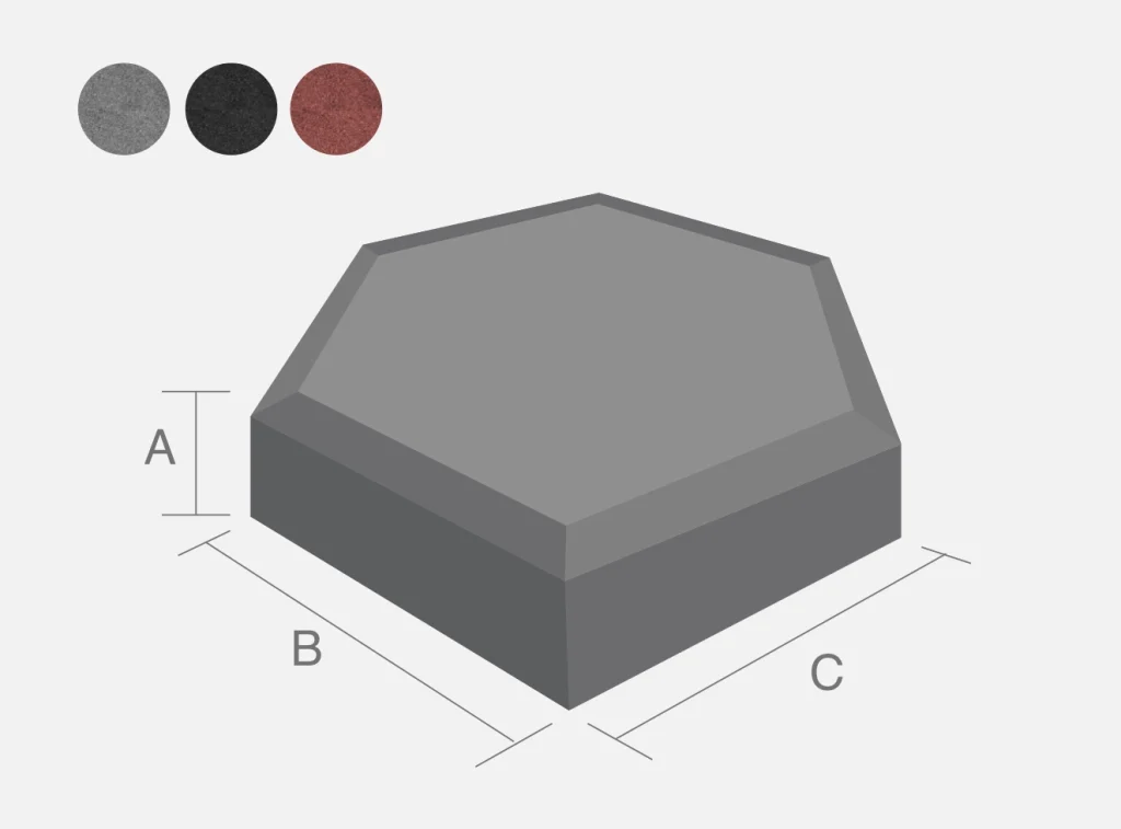 Paving Hexagonal